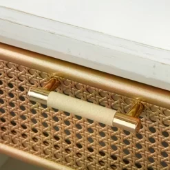 Lati Rattan Drawer End Table White/Natural - Buylateral -Cozy Living Deals Store GUEST b43e9d26 4933 4485 bbca cbf248bd0361