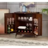 Killian Bar Cabinet Walnut - Lifestorey