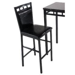 3pc Faux Marble Bistro And 2 Chairs - Home Source