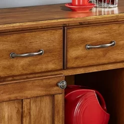 Hutch-Style Buffet Wood/Oak - Home Styles -Cozy Living Deals Store GUEST b4e25145 612b 4af3 890c 728ebf5e8958