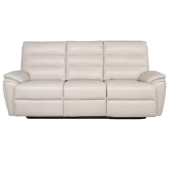 Duval Power Recliner Sofa Ivory - Steve Silver Co.