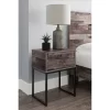 Neilsville Nightstand Black/Gray/Beige - Signature Design By Ashley