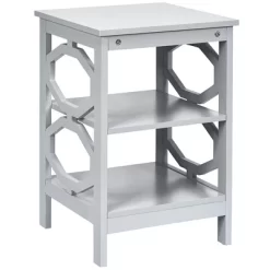 Costway 3-tier Nightstand Sofa Side End Accent Table Storage Display Shelf WhiteBlackEspressoGrey 24 Costway 3-tier Nightstand Sofa Side End Accent Table Storage Display Shelf WhiteBlackEspressoGrey -Cozy Living Deals Store GUEST b6633136 4ce4 4c87 ac14 f0d4102a1267