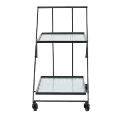 Industrial Metal Bar Cart Black - Olivia & May 12 Industrial Metal Bar Cart Black - Olivia & May -Cozy Living Deals Store GUEST b817a662 a60a 4b2b 80fb 5967f5e6d75e