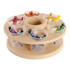 Kaplan Early Learning Spinning Tabletop Art Storage -Cozy Living Deals Store GUEST b81becbe badb 44e5 8a11 5386eb958009