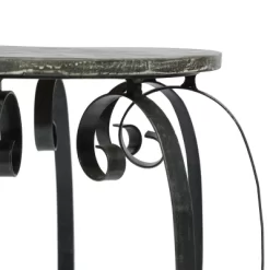 Wiers Modern Industrial Handcrafted Mango Wood Side Table Gray/Black - Christopher Knight Home -Cozy Living Deals Store GUEST b81fb8f3 1b47 4a07 aef0 209be69b9cd1