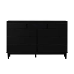 Mid-Century Modern Solid Wood 9 Drawer Horizontal Dresser - Saracina Home -Cozy Living Deals Store GUEST b8326513 d1f9 4b66 aa98 cbcef4c3e0c3