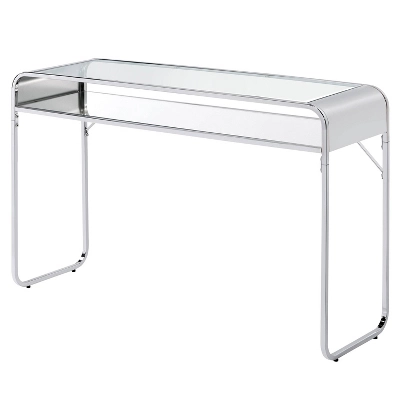 Milrix Sofa Table With Glass Top - MiBasics 4 Milrix Sofa Table With Glass Top - MiBasics - Image 4