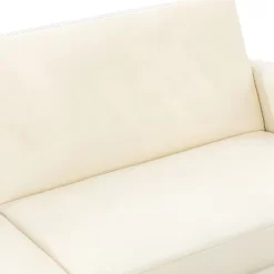 Lanna 76"Wide Vegan Leather Modern Style Convertible Futon Sofa Bed For Living Room Guest Bedroom | ARTFUL LIVING DESIGN -Cozy Living Deals Store GUEST b86f2069 bcdb 493a 8ccd f71bd56cf860