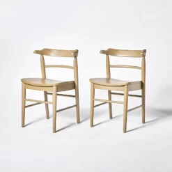 2pk Kaysville Curved Back Wood Dining Chair - Threshold™ Designed With Studio McGee 19 2pk Kaysville Curved Back Wood Dining Chair - Threshold™ Designed With Studio McGee -Cozy Living Deals Store GUEST b8859535 25d6 44f9 9ed4 882e7bed9037