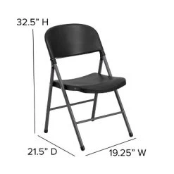 Emma And Oliver 6 Pack 330 Lb. Capacity Black Plastic Folding Chair - Charcoal Frame - Event Chair 13 Emma And Oliver 6 Pack 330 Lb. Capacity Black Plastic Folding Chair - Charcoal Frame - Event Chair -Cozy Living Deals Store GUEST b89e796b 3af7 4231 9fb7 1f79c71e35f7