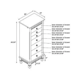 Tierra Contemporary Jewelry Armoire Merlot Brown - Powell Company -Cozy Living Deals Store GUEST b8b58836 48e4 41ae 9c96 317107c9c6ea
