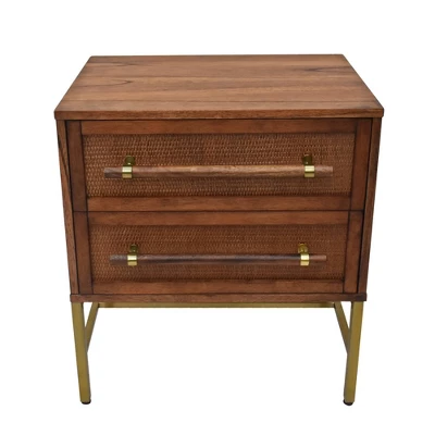 Sophia 2 Drawer Nightstand - Hopper Studio 7 Sophia 2 Drawer Nightstand - Hopper Studio - Image 7