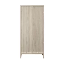 68" Boho Modern Tall Storage Wood Cabinet - Saracina Home -Cozy Living Deals Store GUEST ba3dbca0 c48e 435b 913a 479e4b7f394f
