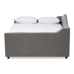 Queen Eliza Daybed Gray - Baxton Studio 8 Queen Eliza Daybed Gray - Baxton Studio -Cozy Living Deals Store GUEST bb002a7d 7257 463e ae44 b915dc178510