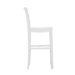 Bristol Barstool White - Powell Company -Cozy Living Deals Store GUEST bbcd0cb3 fde7 48cb 8c3f 9f7a67e78f5e