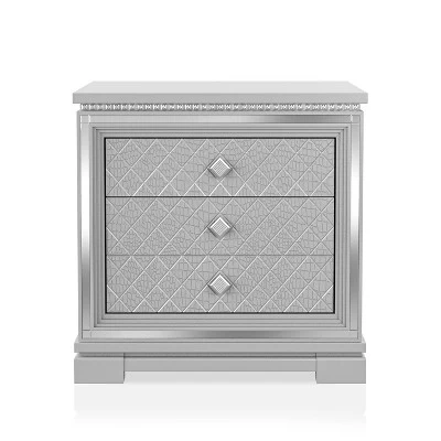 6pc Tenaya Bedroom Set Silver/Gray - HOMES: Inside + Out 18 6pc Tenaya Bedroom Set Silver/Gray - HOMES: Inside + Out - Image 18