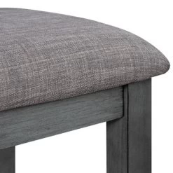 6-Piece Farmhouse Rustic Wooden Dining Table Set With 4 Chairs And Bench, Antique Gray - ModernLuxe 18 6-Piece Farmhouse Rustic Wooden Dining Table Set With 4 Chairs And Bench, Antique Gray - ModernLuxe -Cozy Living Deals Store GUEST bc4f035f 8aff 4b89 a5ab bb7adbc45a12