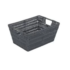 Simplify 3pc Rattan Tote Set With Sterling Silver Handles Charcoal 14 Simplify 3pc Rattan Tote Set With Sterling Silver Handles Charcoal -Cozy Living Deals Store GUEST bca19122 1f7c 4c5a a47f 75f6a326ee1f