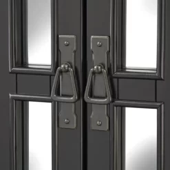 69" Lavoy Glass Mirrored Buffet Black - Lifestorey -Cozy Living Deals Store GUEST bd4c09ff 1806 4b77 9bf3 72fbd2e58ab6