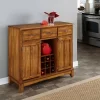 Hutch-Style Buffet Wood/Oak - Home Styles