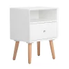 Lilou Side Table White - Adore Decor
