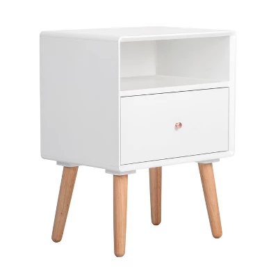 Lilou Side Table White - Adore Decor 1 Lilou Side Table White - Adore Decor