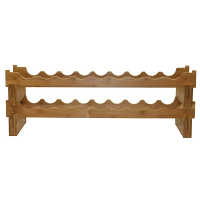 Oceanstar 18-Bottle Stackable Wine Rack 1 Oceanstar 18-Bottle Stackable Wine Rack