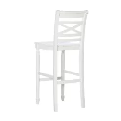 Bristol Barstool White - Powell Company -Cozy Living Deals Store GUEST be916861 6ff7 476d b999 8c7ec81a5616