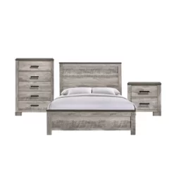 3pc Adam Panel Bedroom Set Gray - Picket House Furnishings -Cozy Living Deals Store GUEST bf43c71c ba20 479d a9b2 93f78c75c69f