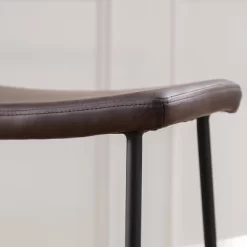 Set Of 2 Easton Saddle Counter Height Barstools Brown/Black - Acessentials 13 Set Of 2 Easton Saddle Counter Height Barstools Brown/Black - Acessentials -Cozy Living Deals Store GUEST bf9ce6c2 313b 488a b100 3cf7a8eccd69