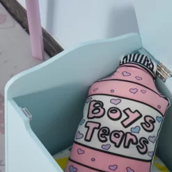 Qaba Kids Toy Chest Wooden Toy Storage Box Organizer Chest With Magnetic Hinge, Large Chest Space, & Groove Handle -Cozy Living Deals Store GUEST bfc61fcd a47f 432e 9460 0a479922f783