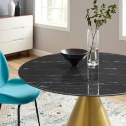 47" Tupelo Round Artificial Marble Dining Table - Modway 8 47" Tupelo Round Artificial Marble Dining Table - Modway -Cozy Living Deals Store GUEST c0614093 a9ff 441a 8a91 43d7bae366db