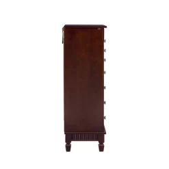 Tierra Contemporary Jewelry Armoire Merlot Brown - Powell Company -Cozy Living Deals Store GUEST c1317954 664b 4ef4 965c 596a33448ea0