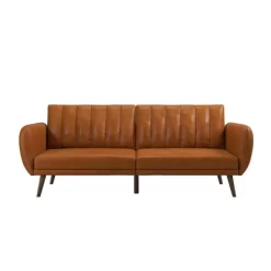 Brittany Futon Convertible Sofa Faux Leather - Novogratz 19 Brittany Futon Convertible Sofa Faux Leather - Novogratz -Cozy Living Deals Store GUEST c18b2967 786a 41fb 8938 6a8d3c730d2e