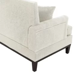 81.8" Upholstered Country Loveseat Sofa With Wooden Legs And Two Throw Pillows-ModernLuxe -Cozy Living Deals Store GUEST c1e8f4a9 8663 4449 91e4 c29b203a21fd