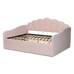 Queen Timila Velvet Fabric Upholstered Daybed Light Pink - Baxton Studio 10 Queen Timila Velvet Fabric Upholstered Daybed Light Pink - Baxton Studio -Cozy Living Deals Store GUEST c1f71a71 53e2 4b9d b8ef 18e85ef548d4