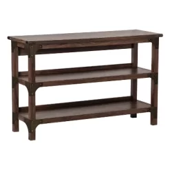 Saint Birch Logan Console Table, Walnut