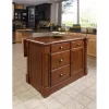 Aspen Kitchen Island Brown - Homestyles