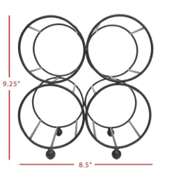 Black Metal Wine Bottle Holder - Foreside Home & Garden 10 Black Metal Wine Bottle Holder - Foreside Home & Garden -Cozy Living Deals Store GUEST c48f06ee c486 4c49 afc1 b2f56afced64