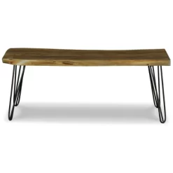 Haileeten Accent Bench Black/Gray/Brown/Beige - Signature Design By Ashley -Cozy Living Deals Store GUEST c4f1bd91 cd89 48e7 b677 3d6373de31cf