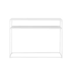 Braxton Console Table White - Crosley 12 Braxton Console Table White - Crosley -Cozy Living Deals Store GUEST c5742f57 78a4 46c1 95b6 13b2ad5d4c33