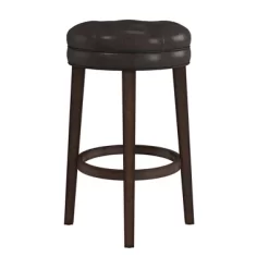 30.5" Krauss Wood Backless Swivel Barstool Charcoal Gray - Hillsdale Furniture -Cozy Living Deals Store GUEST c5c40821 839d 4290 93bd 6aa5fb19e124