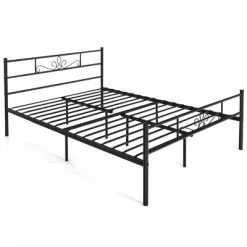 Costway Twin/Queen/Full Metal Platform Bed Frame With Headboard And Footboard No Box Spring Needed 20 Costway Twin/Queen/Full Metal Platform Bed Frame With Headboard And Footboard No Box Spring Needed -Cozy Living Deals Store GUEST c5cbe12b 9e95 4481 a376 068dac5f2db2