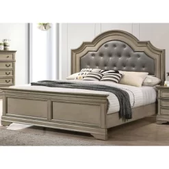 3pc Kritan Bed With 2 Nightstands Antique Warm Gray - HOMES: Inside + Out 12 3pc Kritan Bed With 2 Nightstands Antique Warm Gray - HOMES: Inside + Out -Cozy Living Deals Store GUEST c5cc40a0 5d16 4a66 86aa c09d676d8f7e