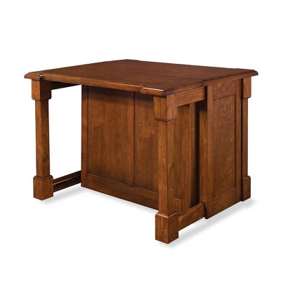 Aspen Kitchen Island Brown - Homestyles 2 Aspen Kitchen Island Brown - Homestyles - Image 2