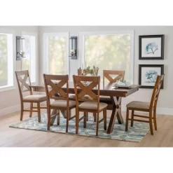 Jackson Dining Table Dark Hazelnut - Powell Company. -Cozy Living Deals Store GUEST c6e56660 3e4e 4c09 b8e3 b8799c7a08d3