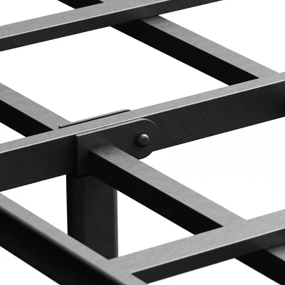 Premium Bed With SmartBase Platform Frame Black - Zinus 4 Premium Bed With SmartBase Platform Frame Black - Zinus - Image 4