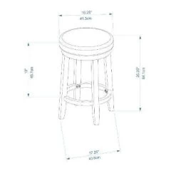 Maya Swivel Backless Counter Height Barstool - Linon 13 Maya Swivel Backless Counter Height Barstool - Linon -Cozy Living Deals Store GUEST c80d8f4d 014b 47a2 96b0 99f036b04e3e