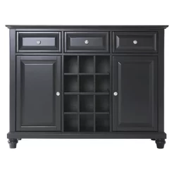 Crosley Cambridge Buffet Server / Sideboard Cabinet With Wine Storage